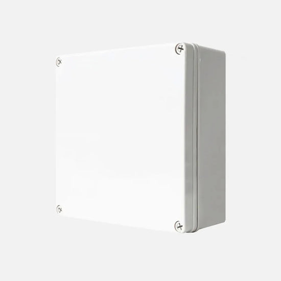 Caja de distribucion sobrep. p. opaca c/plat. 200HX200WX95Dmm Plastic PC IP67