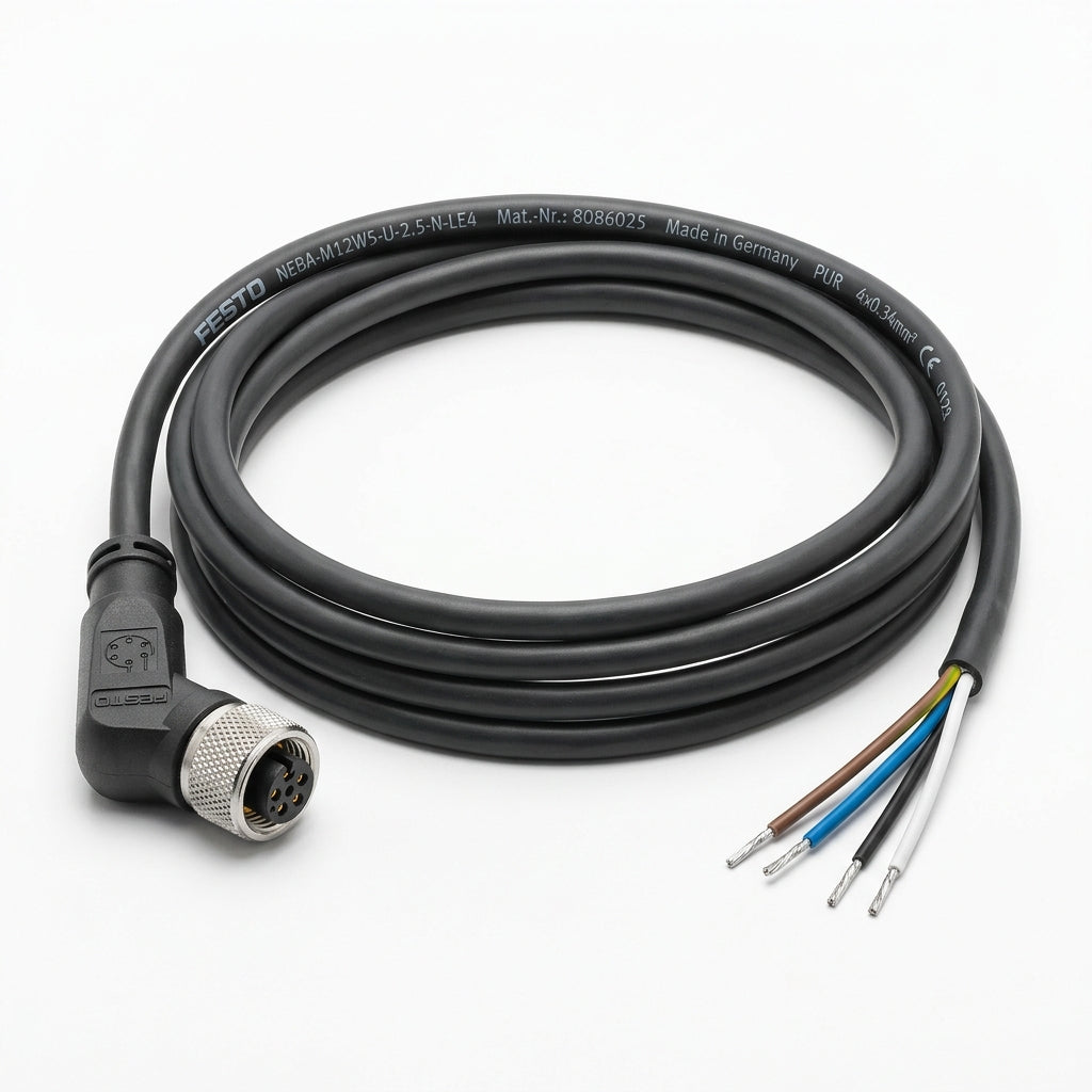 FESTO NEBA-M12W5-U-2.5-N-LE4