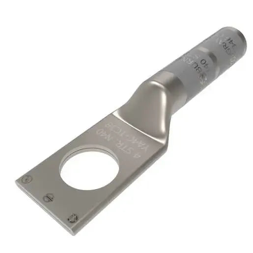 Zapata/Terminal ojillo barrenos 3/8″ cañón largo 4 AWG