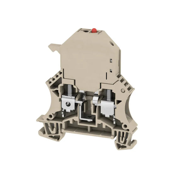 WSI 6/LD 30-70V DC/AC Clema portafusible europeo c/LED 6mm² 6.3A Beige