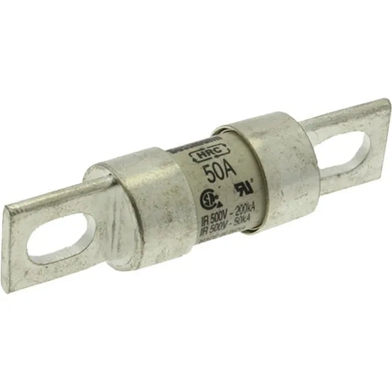 Fusible ultrarrápido de navajas 50A 500VCA/VCD 200kA