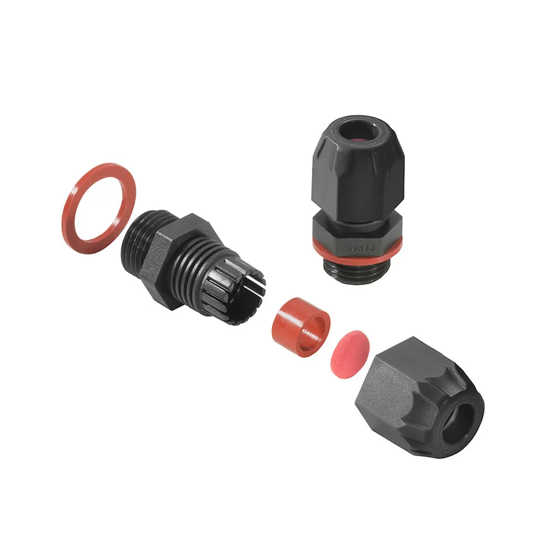 VG 11-Exe SW Conector glandula Eexe de plástico PG11 6-10mm Negro IP66