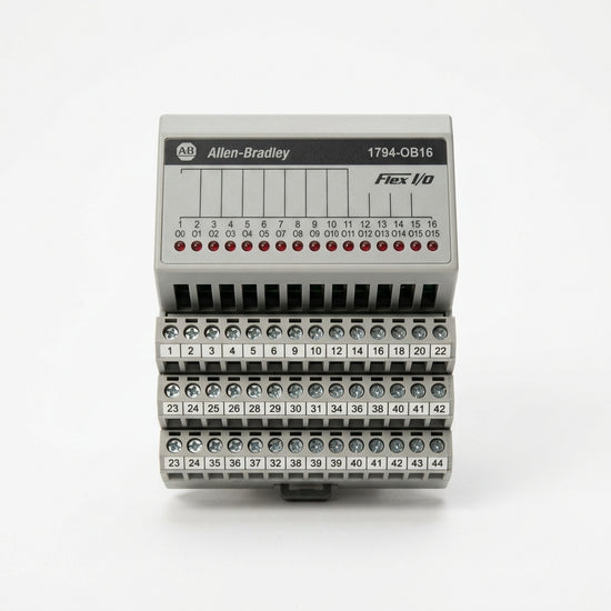 Allen Bradley 1794-ob16 + 1794-tb3 Modulo con base
