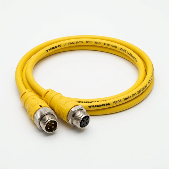 Turck Rsm Rkm 461-35/s3059 cable de extensión industrial
