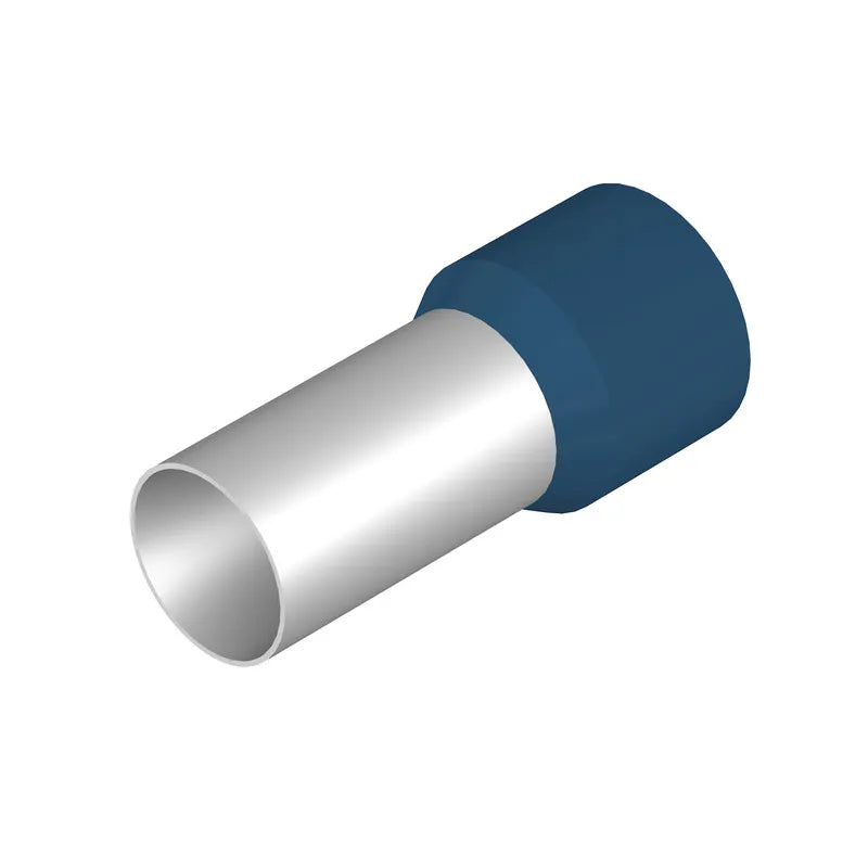 H120,0/50 BL Terminal tipo ferrul aislado 50L 120mm² 4/0 W-Azul 25PZ