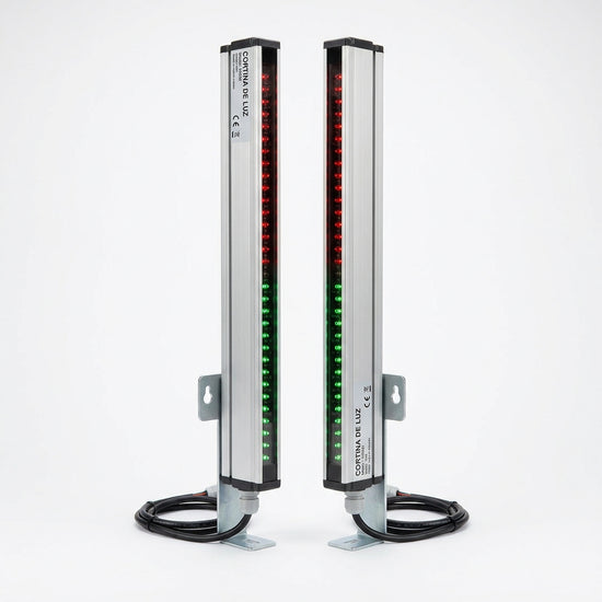 BIND CGOLDENWALL Cortinas Luz Seguridad 420mm 22 Láser Espacio 20mm Npn 3m