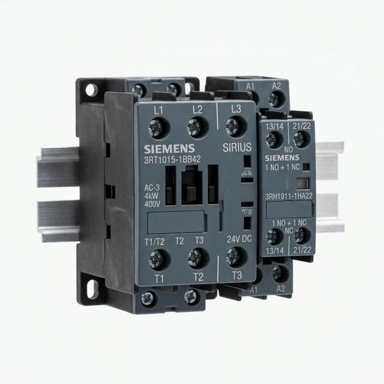 SIEMENS 3RT1015-1BB42 + 3RH1911-1HA22
