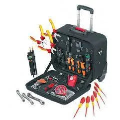 SERVICE CASE INSTA Maleta textil con ruedas y herramienientas