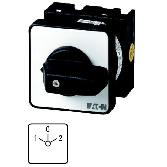 T0-2-8211/E INTERRUPTOR CAM TRANSFERENCIA SECUENCIA 1-0-2 2P 20A EMPOTRAR IP65