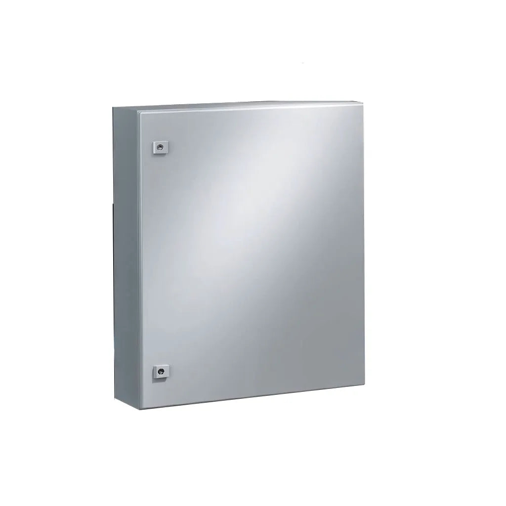 AE Gabinete mural de chapa de acero 1P 800Hx600Wx250Dmm RAL7035 IP66 NEMA 4