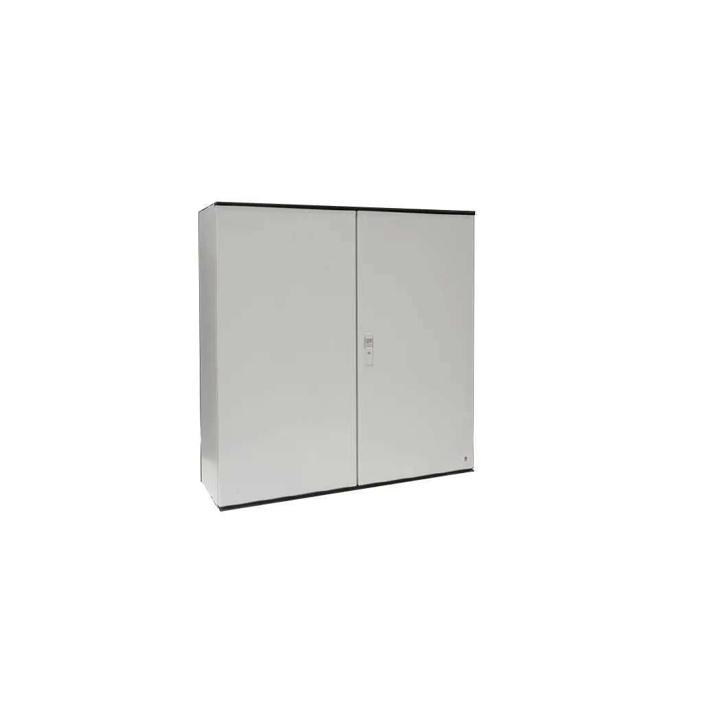 KS Gabinete mural de poliester 2P 100Hx100Wx300Dmm RAL7035 IP66 NEMA 4X