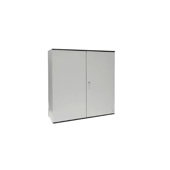 KS Gabinete mural de poliester 2P 100Hx100Wx300Dmm RAL7035 IP66 NEMA 4X