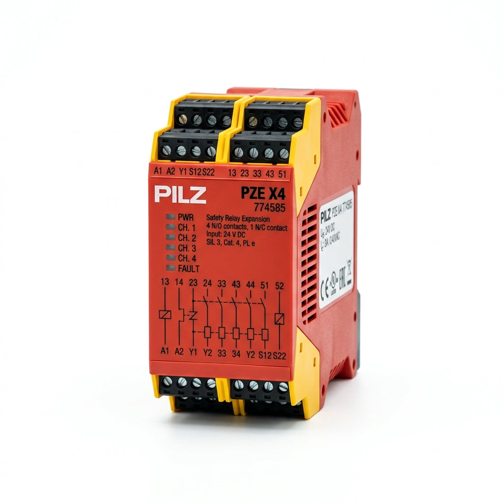 PILZ  PZE X4 774585 RELÉ DE SEGURIDAD