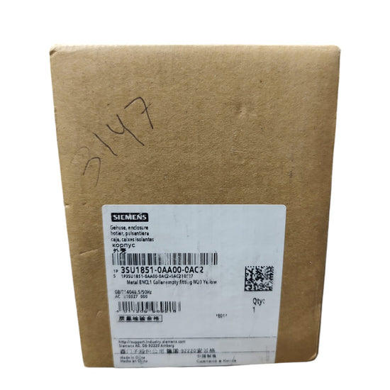 Siemens 3SU1851-0AA00-0AC2 botón de paro de emergencia