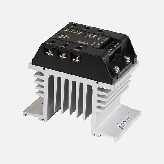 SRH3-4440 SSR trifásico con disipador 40A Input 90-240VCA Output 48-480VCA