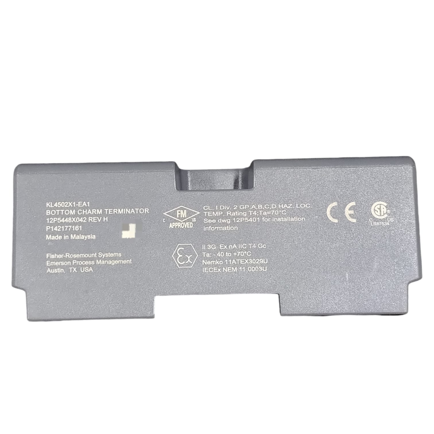 Emerson KL4502X1-EA1 Conector terminal