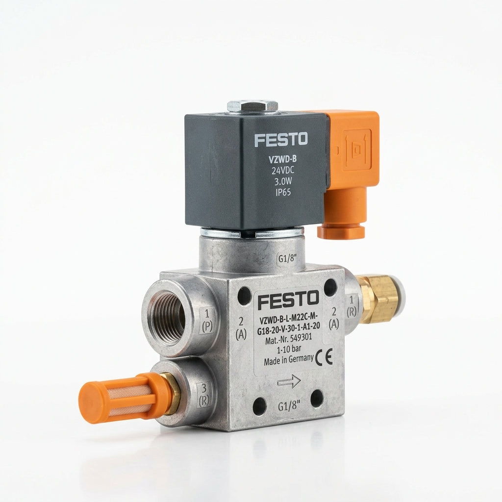 FESTO VZWD-B-L-M22C-M-G18-20-V-30-1-A1-20