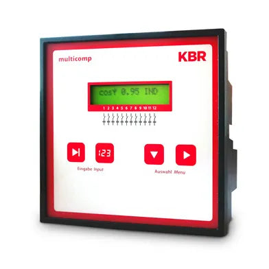Multicomp 2F144-NC-1V1C6RO Controlador de potencia reactiva de 6 canales
