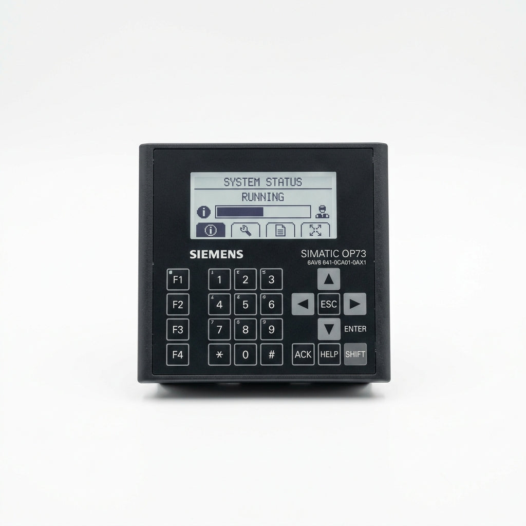 SIEMENS SIMATIC 6AV6 641-0CA01-0AX1 PANEL CON DETALLE