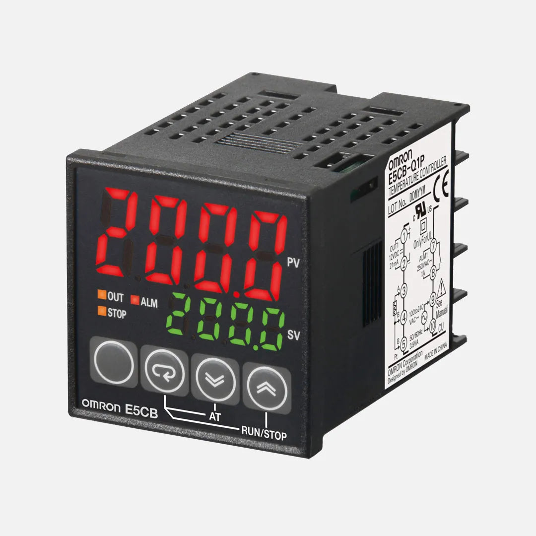 Control de temperatura 48X48mm 100-240VCA Output SSR y Termopar OMRON