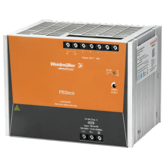 PRO ECO 960W 24VC 40A  Fuente de alimentación monofásica 100-240VCA