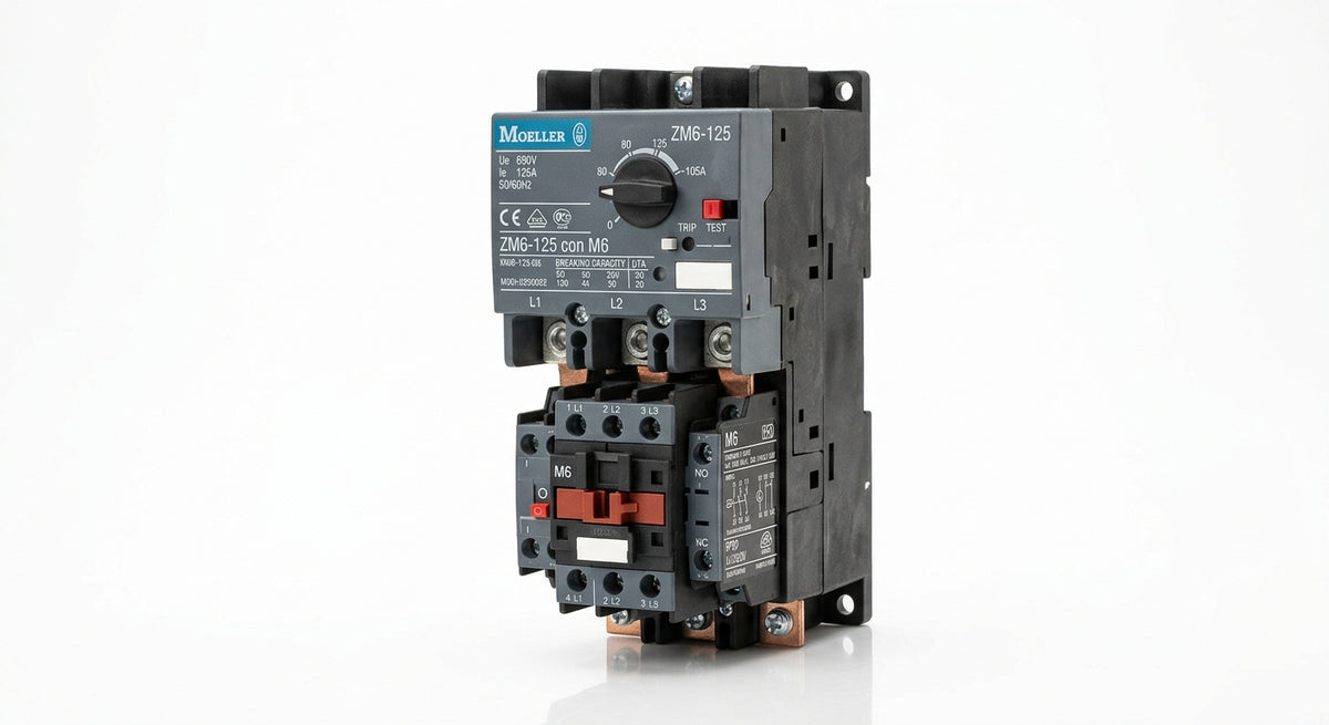 MOELLER ZM6-125 con M6