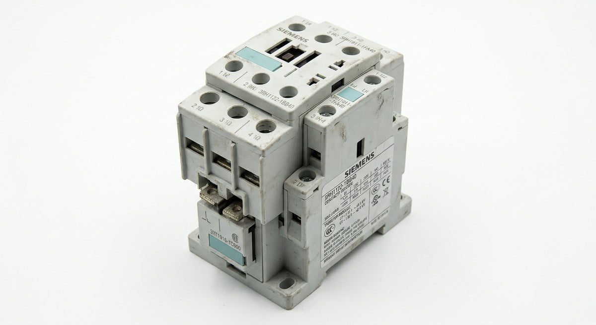 SIEMENS 3rh1122-1bb40 + 3rh1911-1fa40+ 3rt1916-1cb00