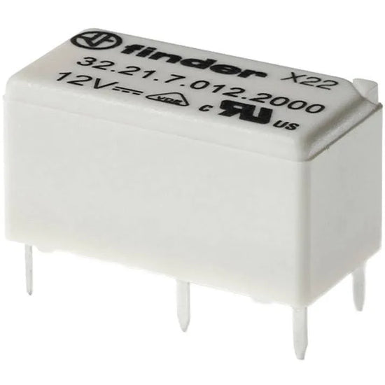 Mini-relevador para circuito impreso 5 pines 24VCD 1CO 1NA1NC AgCdO 6A 250V