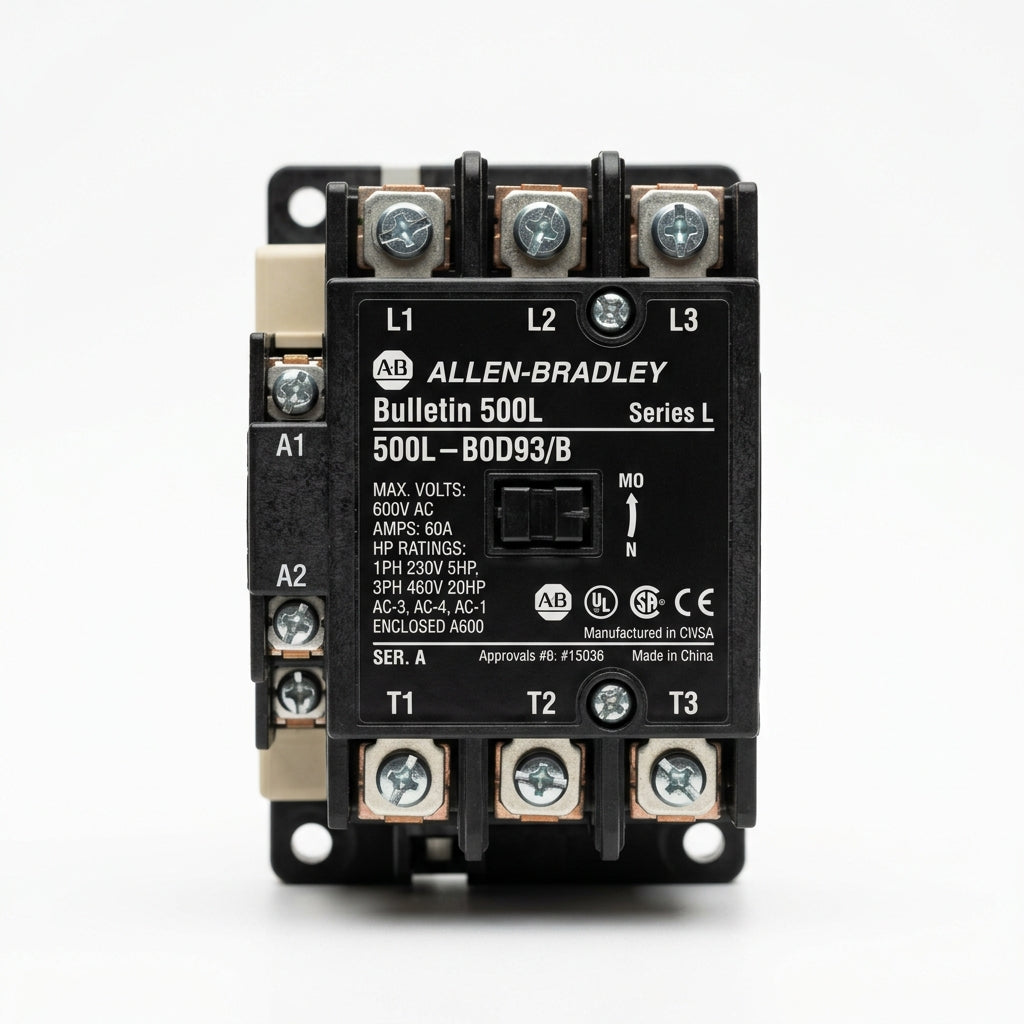 ALLEN BRADLEY 500L-B0D93/B CONTACTOR