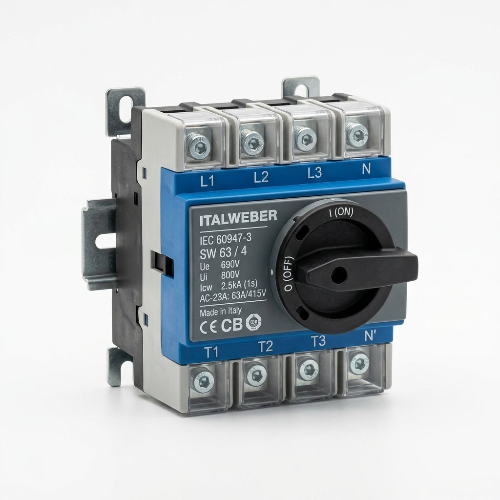 ITALWEBER IEC 60947-3 INTERRUPTOR SECCIONADOR