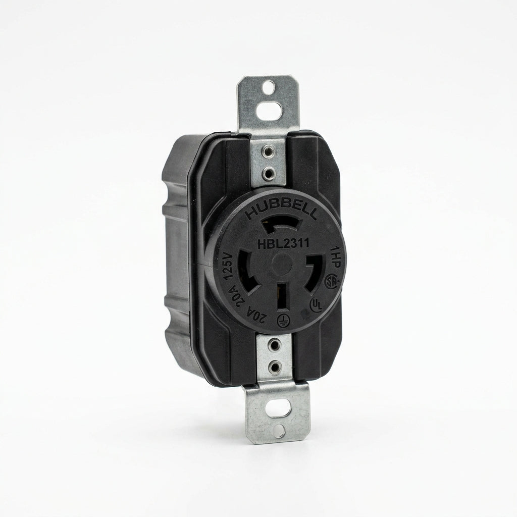 Hubbell HBL2311 enchufe de bloqueo