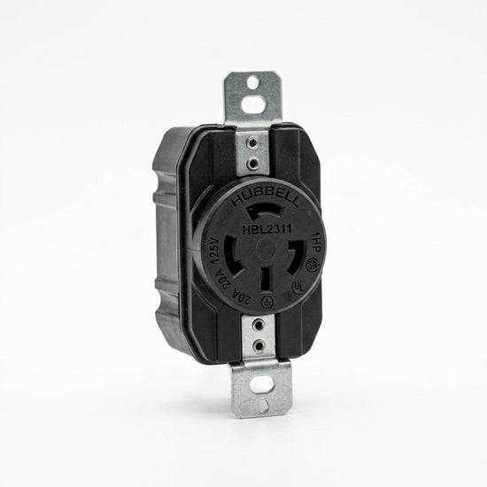 Hubbell HBL2311 enchufe de bloqueo
