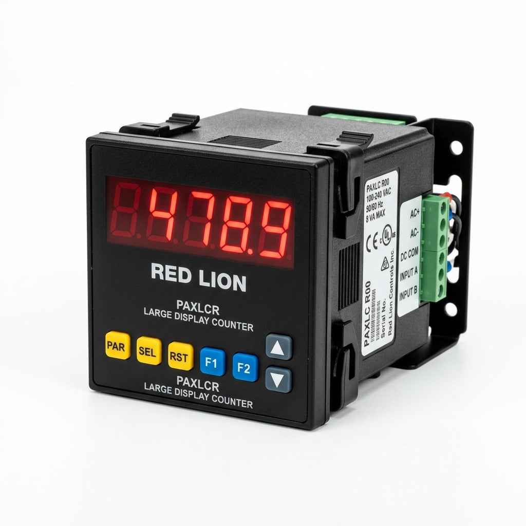 Red Lion Paxlcr00 medidor de tasa y contador dual