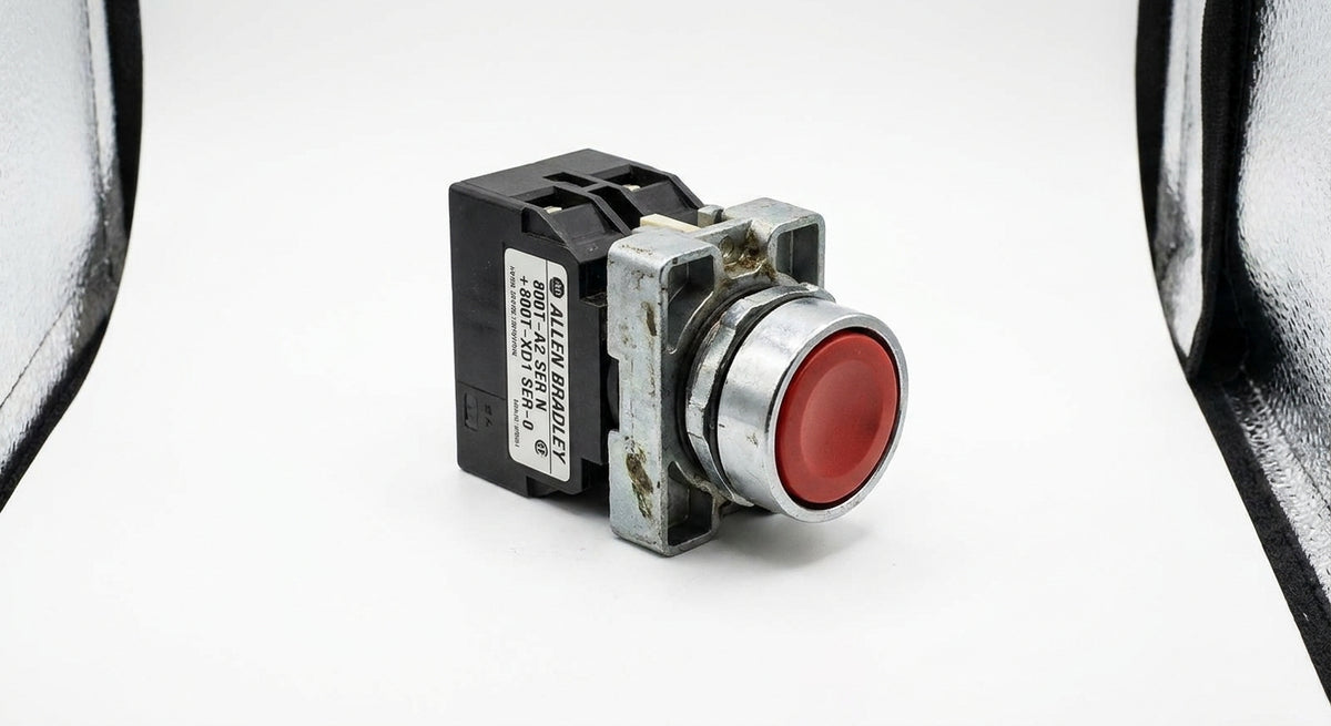 ALLEN BRADLEY 800T-A2 SER N +800T-XD1 SER-0