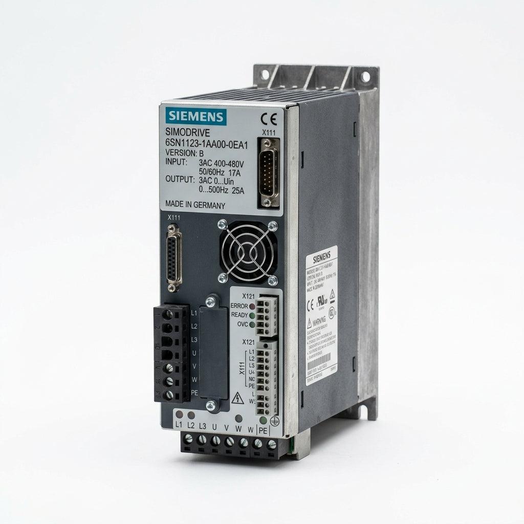 Siemens 6sn1123-1aa00-0ea1 módulo de potencia