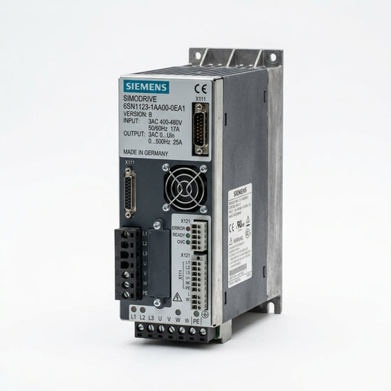 Siemens 6sn1123-1aa00-0ea1 módulo de potencia