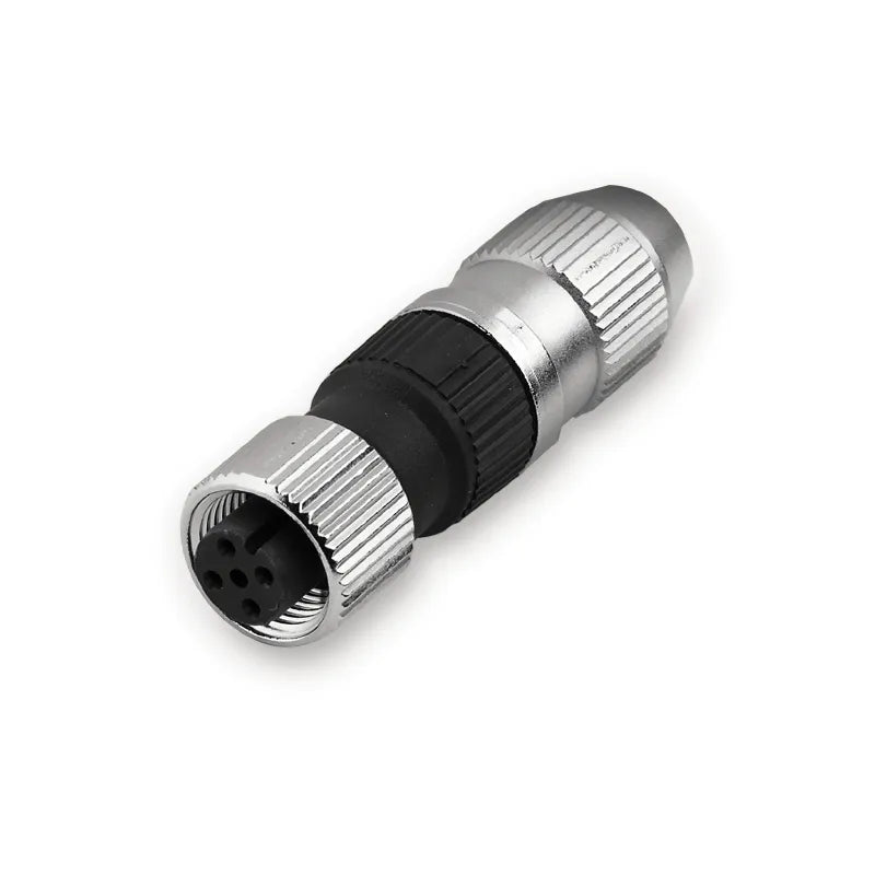 SAIB-4-IDC-M12 SMALL Conector hembra recto M12 4P Codigo A Conexión IDC IP67