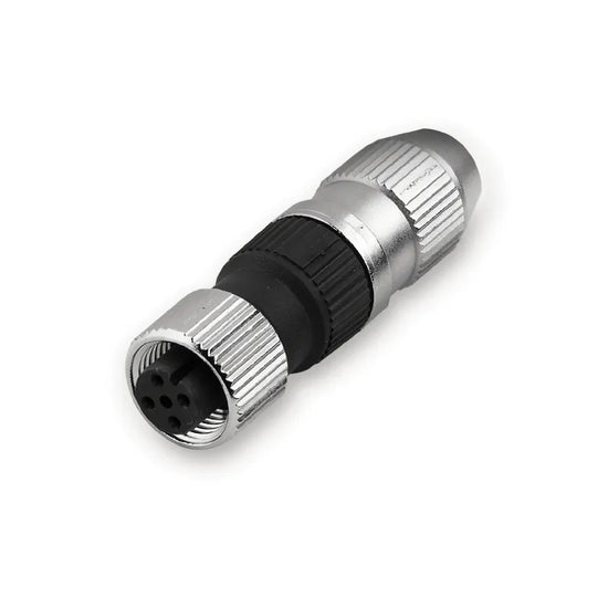 SAIB-4-IDC-M12 SMALL Conector hembra recto M12 4P Codigo A Conexión IDC IP67