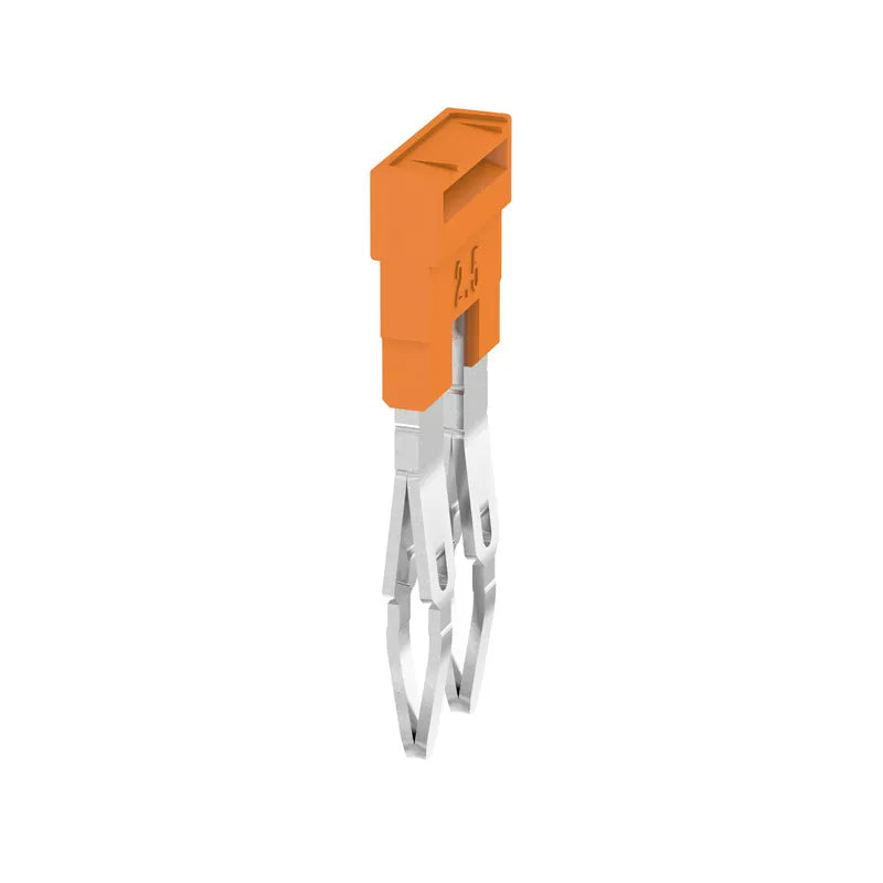 ZQV 2.5N/2 Puente enchufable naranja de 2 polos para la Serie-A de 2.5 mm²