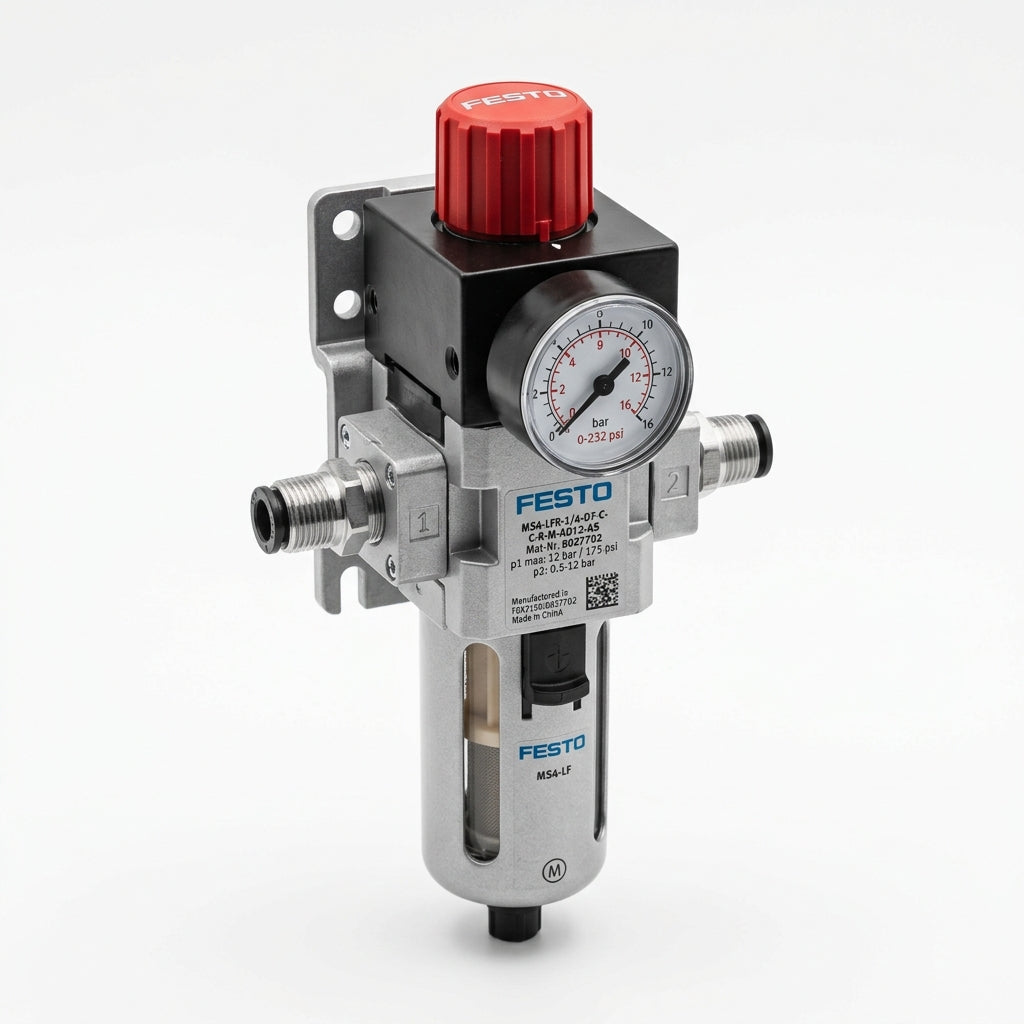 FESTO MS4-LFR-1/4-D7-C-R-M-AD12-AS