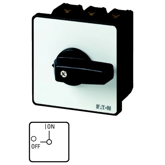 P3-63/E Interruptor ON-OFF Manija negra 3P 63A para empotrar IP65