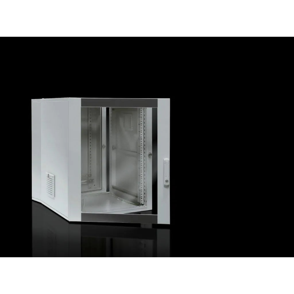 EL Caja mural para TI de chapa de acero 746Hx600Wx573Dmm IP55 RAL7035 15UA
