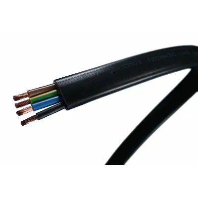 CABLE PLANO P/GRUA VIAJ 60° 600V C-8X10