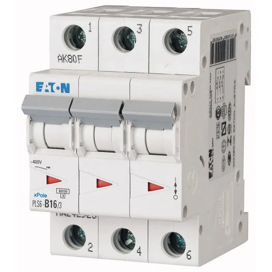 PLS6-C16/3-MW Xpole Interruptor termomagnético (ITM) 3P 16A 6kA Curva C
