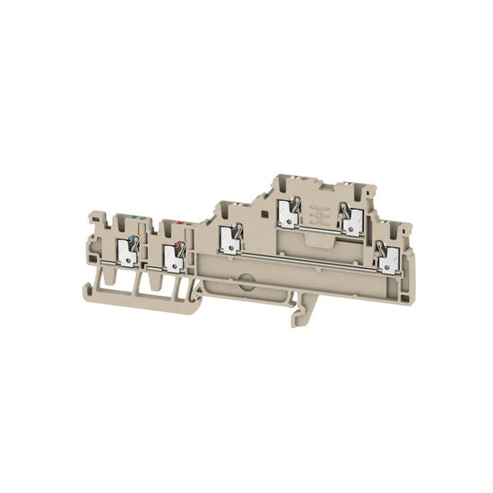 AIO23 1.5 2SI Clema 2xentrada sensor/actuador 1.5mm² 26-14AWG 13.5A 250VCA Beige