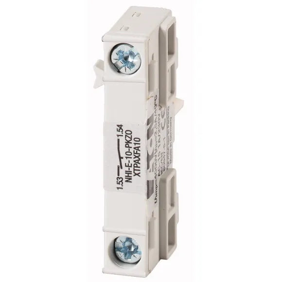 NHI-E-10-PKZ0 Contacto auxiliar para guardamotor 1NA montaje frontal.