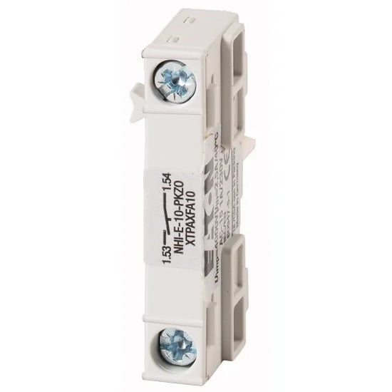 NHI-E-10-PKZ0 Contacto auxiliar para guardamotor 1NA montaje frontal.