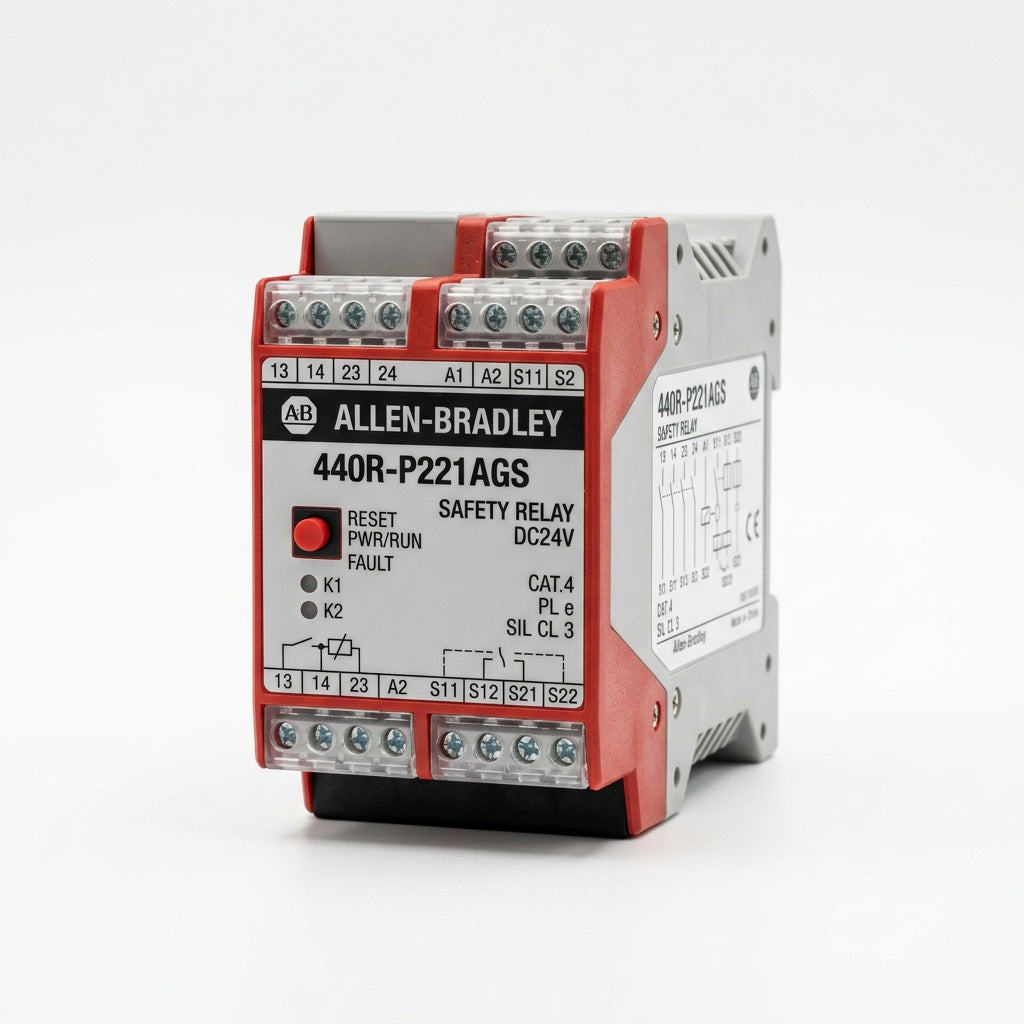 Allen Bradley 440r P221ags módulo de control de seguridad