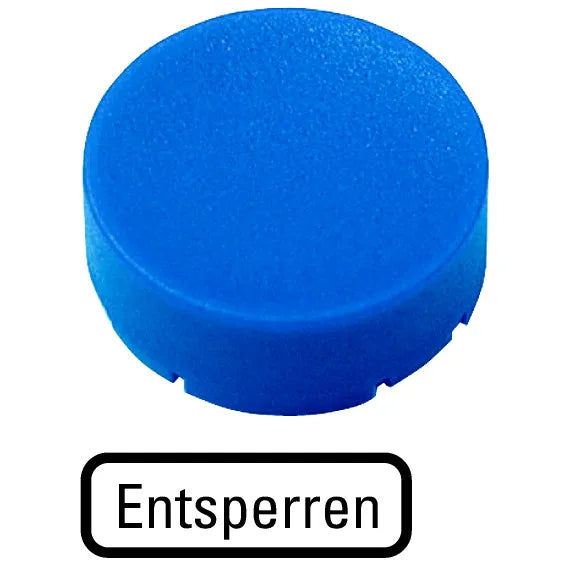 M22-XDH-B-D14 RMQ-Titan Placa para Botón Diseño-Saliente color Azul -ENTSPERREN-