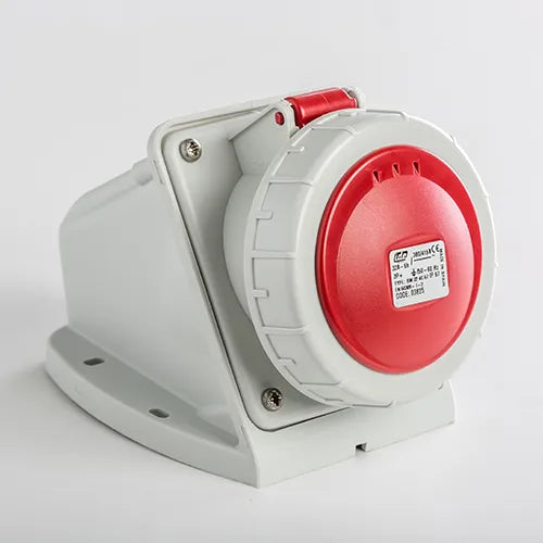 Base mural 32A 3P+T 400VCA 6h Rojo IP66-IP67